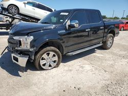 Salvage cars for sale from Copart Corpus Christi, TX: 2018 Ford F150 Supercrew