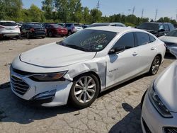 Salvage cars for sale at Bridgeton, MO auction: 2020 Chevrolet Malibu LT