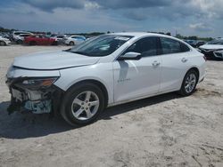 Chevrolet Malibu LS salvage cars for sale: 2019 Chevrolet Malibu LS