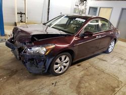 Salvage cars for sale at Wheeling, IL auction: 2010 Honda Accord EXL