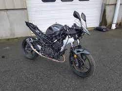 Salvage cars for sale from Copart Exeter, RI: 2023 Kawasaki EX400