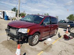 Salvage cars for sale from Copart Dyer, IN: 2016 Chrysler Town & Country Limited Platinum