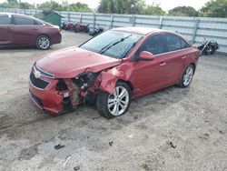 Chevrolet Cruze LTZ salvage cars for sale: 2014 Chevrolet Cruze LTZ