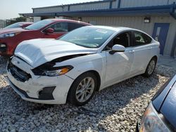 Ford Fusion SE salvage cars for sale: 2020 Ford Fusion SE