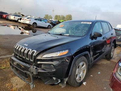 Salvage cars for sale from Copart Moraine, OH: 2017 Jeep Cherokee Sport