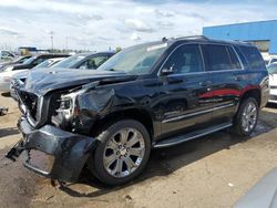 Salvage cars for sale at Woodhaven, MI auction: 2015 GMC Yukon Denali