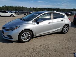 Salvage cars for sale from Copart Harleyville, SC: 2018 Chevrolet Cruze LT