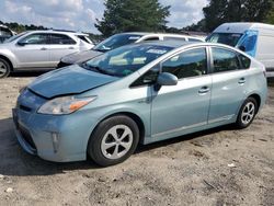 Salvage cars for sale from Copart Seaford, DE: 2012 Toyota Prius
