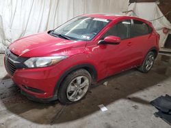 Salvage cars for sale from Copart Ebensburg, PA: 2016 Honda HR-V EX