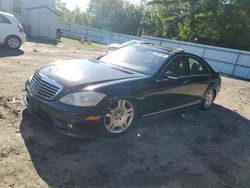 Salvage cars for sale from Copart Lyman, ME: 2007 Mercedes-Benz S 550 4matic
