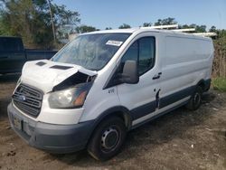 Salvage trucks for sale at Baltimore, MD auction: 2015 Ford Transit T-150