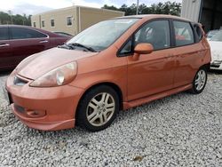 Honda salvage cars for sale: 2008 Honda FIT Sport