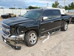 Salvage cars for sale at Oklahoma City, OK auction: 2017 Chevrolet Silverado K1500 LTZ