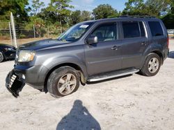 Salvage cars for sale at Fort Pierce, FL auction: 2011 Honda Pilot Exln