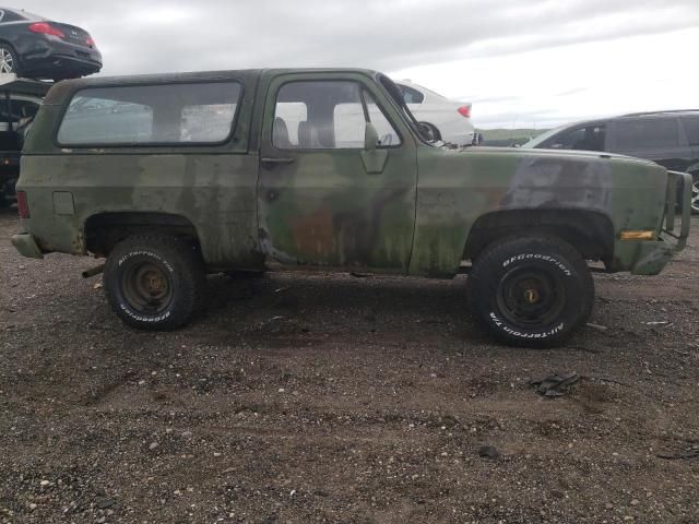 1985 Chevrolet D10 Military Blazer