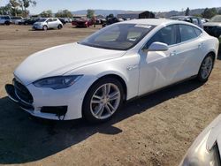 Salvage cars for sale from Copart San Martin, CA: 2016 Tesla Model S