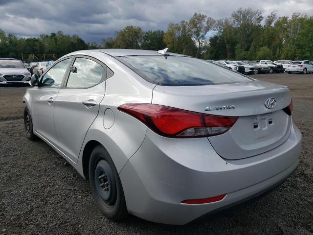 2016 Hyundai Elantra SE