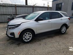 Chevrolet Equinox LS salvage cars for sale: 2022 Chevrolet Equinox LS