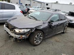 Salvage cars for sale at Vallejo, CA auction: 2016 Honda Civic EX