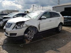 Salvage cars for sale at Chicago Heights, IL auction: 2014 Cadillac SRX Luxury Collection