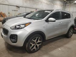 Salvage cars for sale at Milwaukee, WI auction: 2017 KIA Sportage SX