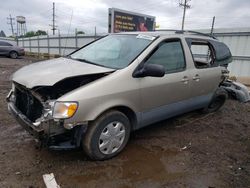 Toyota salvage cars for sale: 2000 Toyota Sienna LE