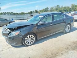 Salvage cars for sale from Copart Lumberton, NC: 2014 Lincoln MKS