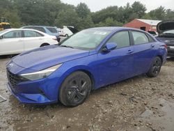 Salvage cars for sale at Mendon, MA auction: 2023 Hyundai Elantra SEL