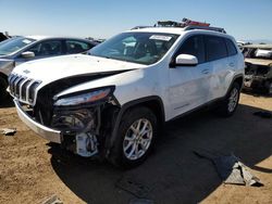 Vehiculos salvage en venta de Copart Brighton, CO: 2016 Jeep Cherokee Latitude