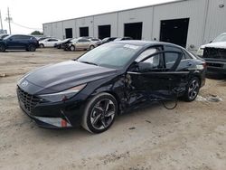 Salvage cars for sale at Jacksonville, FL auction: 2023 Hyundai Elantra Limited