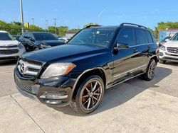 Salvage cars for sale from Copart Opa Locka, FL: 2015 Mercedes-Benz GLK 350