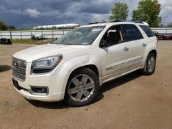 Salvage cars for sale from Copart Columbia Station, OH: 2014 GMC Acadia Denali