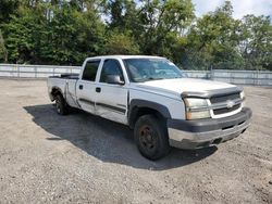 Salvage cars for sale at West Mifflin, PA auction: 2003 Chevrolet Silverado K2500 Heavy Duty