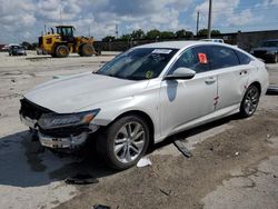Salvage cars for sale at Homestead, FL auction: 2018 Honda Accord LX