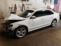 Salvage cars for sale at Casper, WY auction: 2014 Volkswagen Passat SE