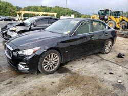 Salvage cars for sale at Windsor, NJ auction: 2018 Infiniti Q50 Luxe