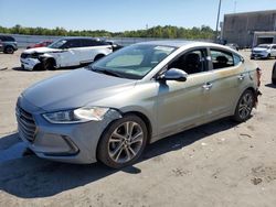 Salvage cars for sale at Fredericksburg, VA auction: 2017 Hyundai Elantra SE