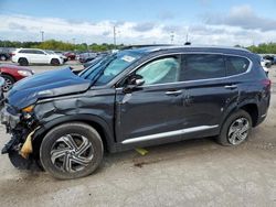 Salvage cars for sale at Indianapolis, IN auction: 2022 Hyundai Santa FE SEL