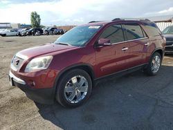 Salvage cars for sale at North Las Vegas, NV auction: 2010 GMC Acadia SLT-2