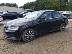 Volkswagen Jetta SE salvage cars for sale: 2017 Volkswagen Jetta SE