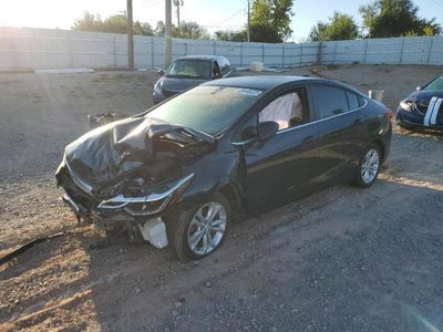 Salvage cars for sale from Copart Oklahoma City, OK: 2019 Chevrolet Cruze LT