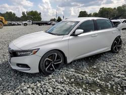 Salvage cars for sale from Copart Mebane, NC: 2020 Honda Accord Sport