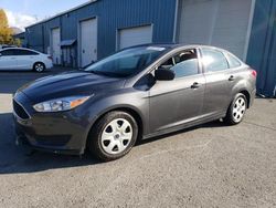Salvage cars for sale from Copart Anchorage, AK: 2017 Ford Focus S