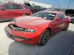 Salvage cars for sale from Copart Haslet, TX: 2015 Chevrolet Camaro LS