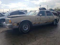 Salvage cars for sale at Chicago Heights, IL auction: 1982 Chevrolet Caprice Classic