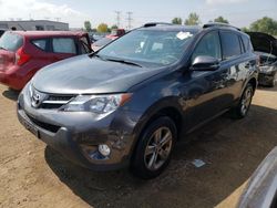 Salvage cars for sale from Copart Elgin, IL: 2015 Toyota Rav4 XLE