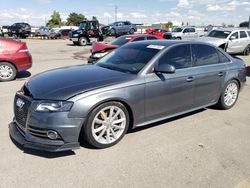 Audi A4 salvage cars for sale: 2012 Audi A4 Premium Plus