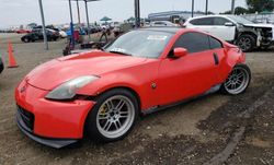 Salvage cars for sale at San Diego, CA auction: 2007 Nissan 350Z Coupe
