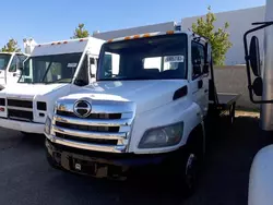 Salvage trucks for sale at Colton, CA auction: 2012 Hino 258 268