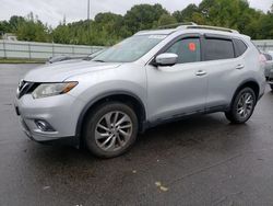 Salvage cars for sale from Copart Assonet, MA: 2015 Nissan Rogue S